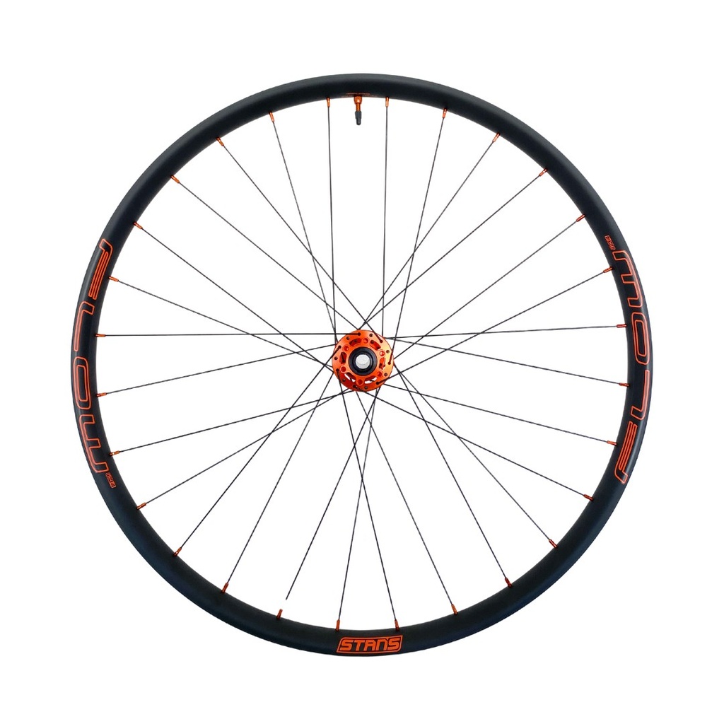 JUEGO DE RINES STAN'S FLOW MK4 29" 28H BITEX BOOST (XD) EDICION ESPECIAL NARANJA