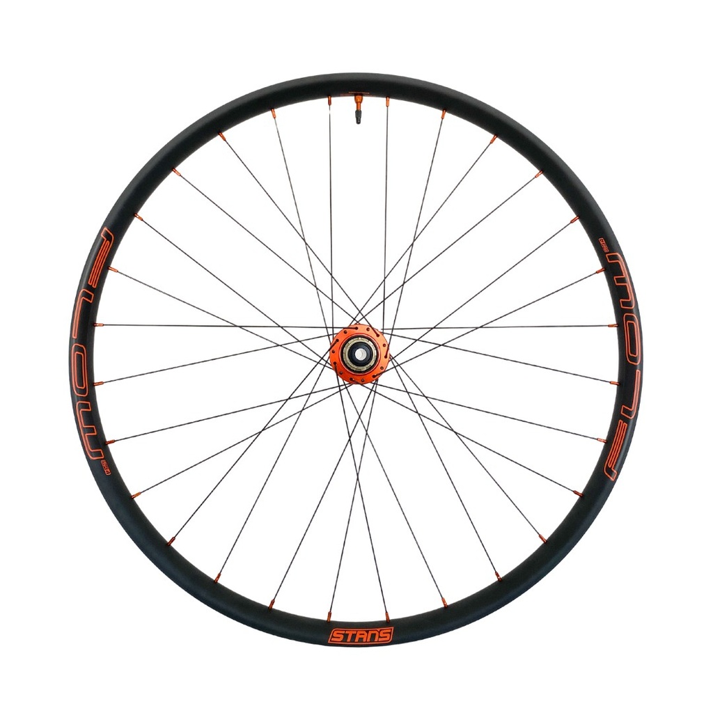 JUEGO DE RINES STAN'S FLOW MK4 29" 28H BITEX BOOST (XD) EDICION ESPECIAL NARANJA