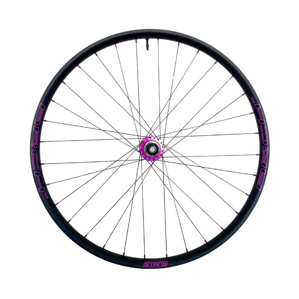 JUEGO DE RINES STAN'S ARCH MK4 29" 32H BITEX BOOST (HG) EDICION ESPECIAL MORADA
