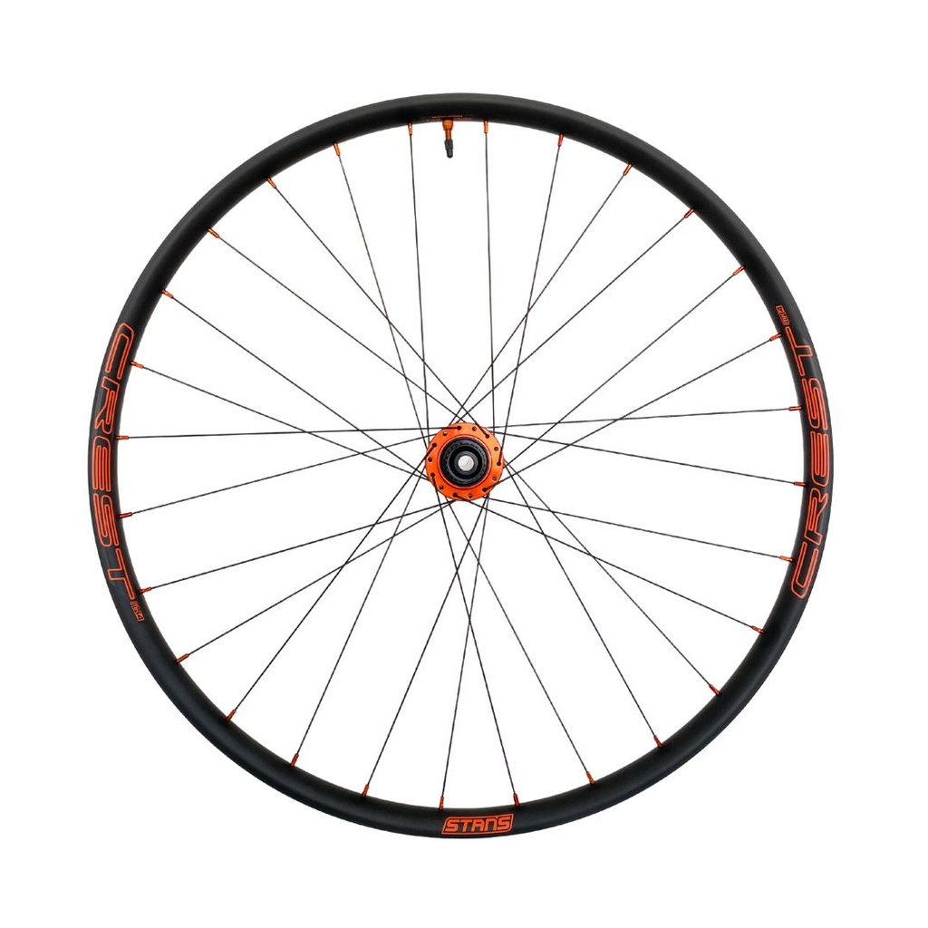 JUEGO DE RINES STAN'S CREST MK4 29" 28H BITEX BOOST EDICION ESPECIAL NARANJA