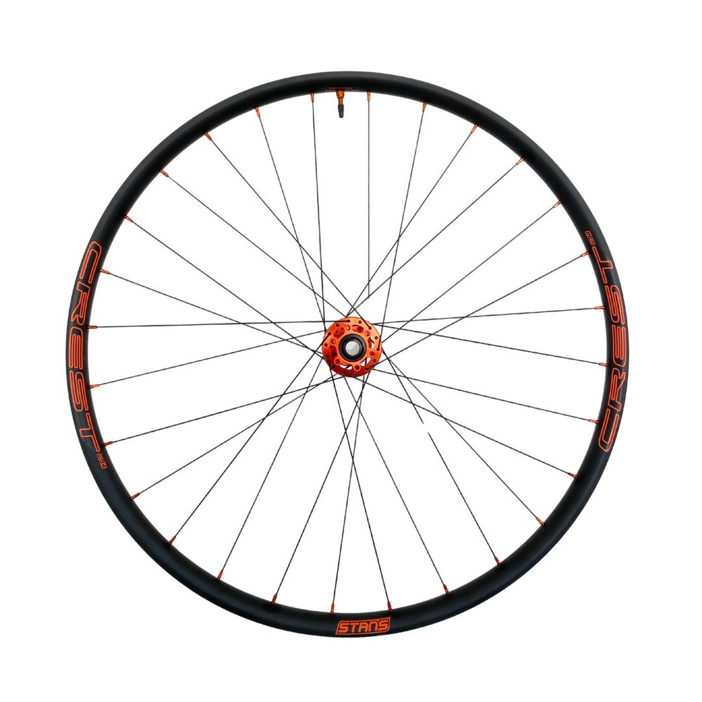 JUEGO DE RINES STAN'S CREST MK4 29" 28H BITEX BOOST EDICION ESPECIAL NARANJA