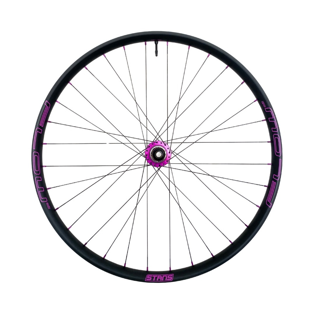 JUEGO DE RINES STAN'S FLOW MK4 29" 32H BITEX BOOST (HG) EDICION ESPECIAL MORADA 