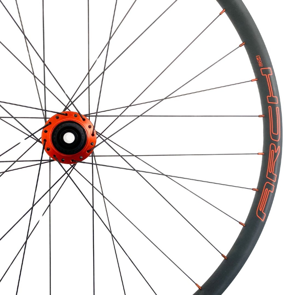 JUEGO DE RINES STAN'S ARCH MK4 29" 32H BITEX BOOST (SMS) EDICION ESPECIAL NARANJA