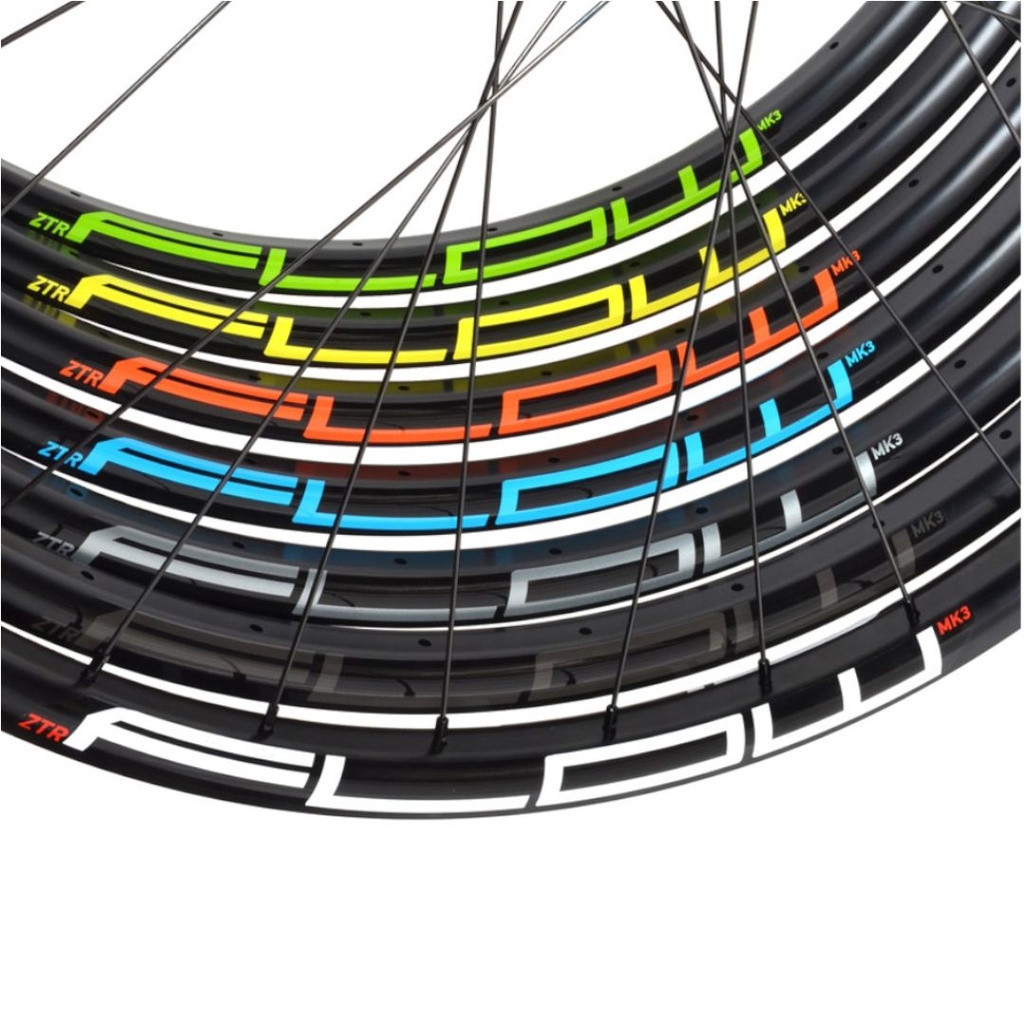 CALCOMANIAS ARO FLOW MK-3 27.5"  VERDE (P/1 ARO)