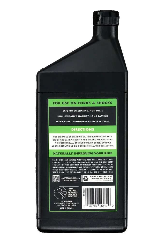LUBRICANTE SECO PARA CADENAS DE BASE BIOLOGICA DE STAN'S