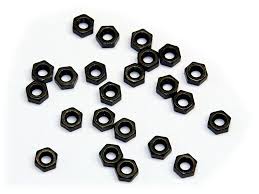 TUERCA 3/8-16,HEX JAM,ZC, NEGRA