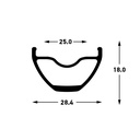 ARO CREST S2 27.5" 32H NEGRO/CALCAS GRISES