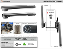 PAR DE BIELAS PRAXIS E-CRANK SET | TURBO-ISIS | SBC | LEVO/G2 | ALUMINIO  
