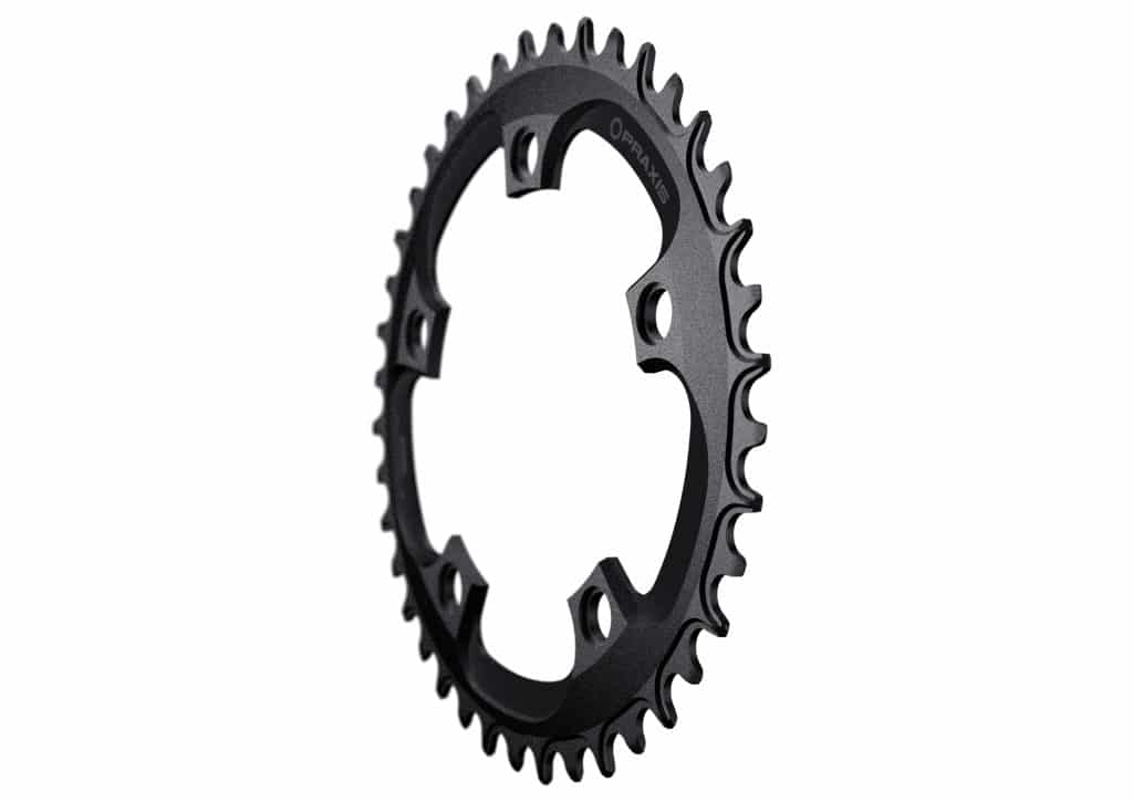 MONOPLATO PRAXIS 110BCD | GRAVEL/RUTA | 46T | THREADED E-RING N/W(10/11/12V)