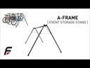 FEEDBACK SPORTS RACK DE BICICLETAS P/EVENTO A-FRAME
