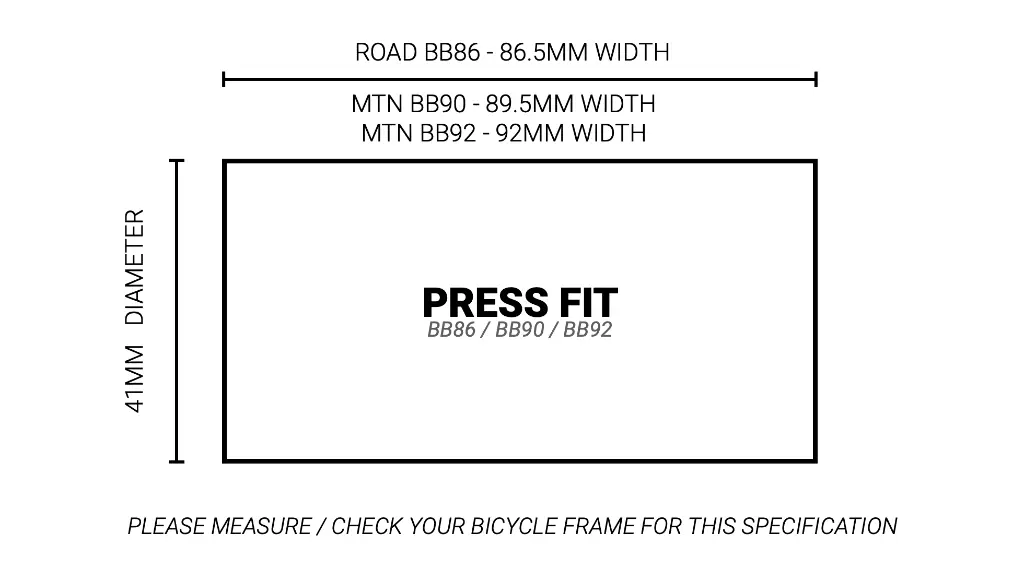 TAZAS DE CENTRO PRAXIS M24 - BB86 ROAD | BB90/92 MTN