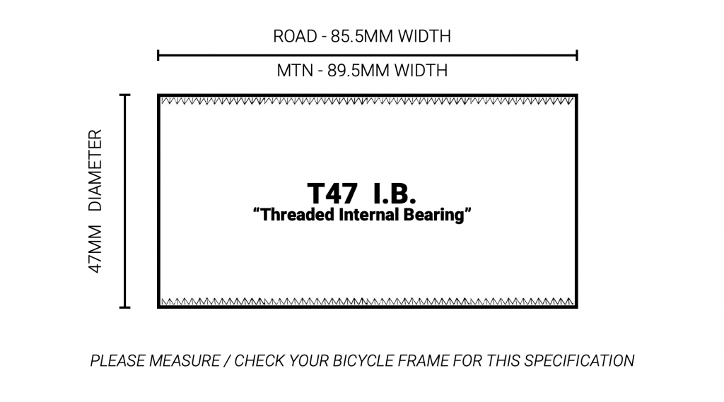 TAZAS DE CENTRO PRAXIS M30 - T47 INTERNAL BEARING | RUTA