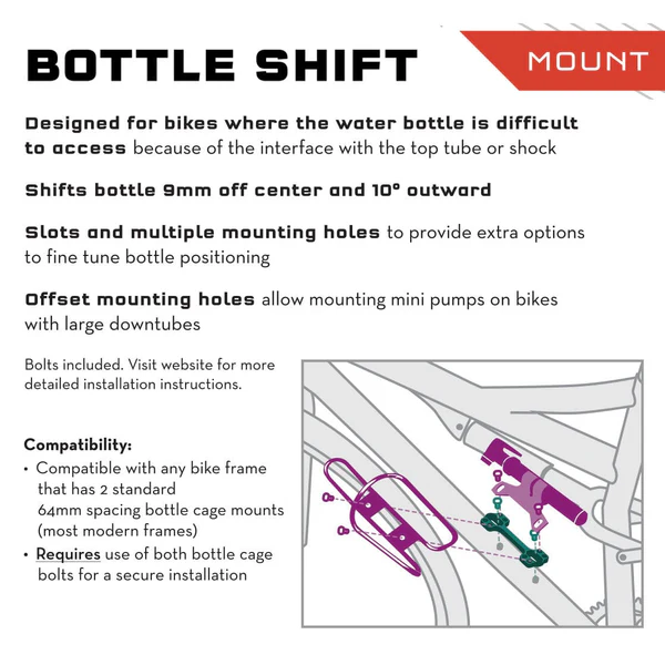 WOLFTOOTH B-RAD BOTTLE SHIFT