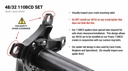 KIT DE PLATOS PRAXIS 53/39 130BCD BUZZ SET