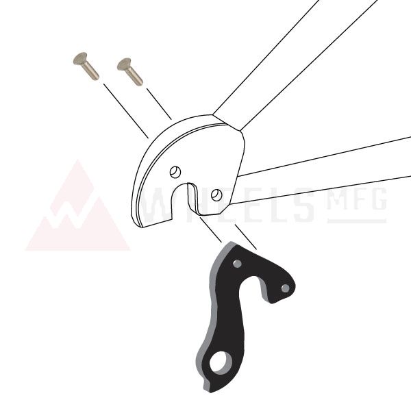 PATA DESVIADOR 138 - EDDY MERCKX, NORCO, PIN