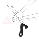 PATA DESVIADOR 138 - EDDY MERCKX, NORCO, PIN