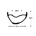 RUEDA ARCH MK4 STAN'S M-PULSE 32H.webp
