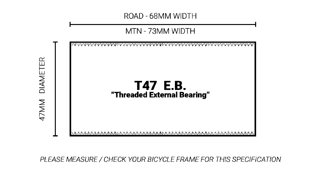 TAZA DE CENTRO PRAXIS M30-THRU - T47 E.B. 68-73MM (RUTA-MTB).webp