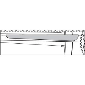 PROTECTOR CADENA ADHERIBLE TRANSPARENTE URETHANE (10 PZAS)