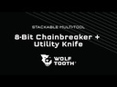 8-Bit Chainbreaker + Utility Knife Multi-Tool