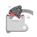WOLFTOOTH +20mm POST TO FLAT MOUNT BRAKE ADAPTER