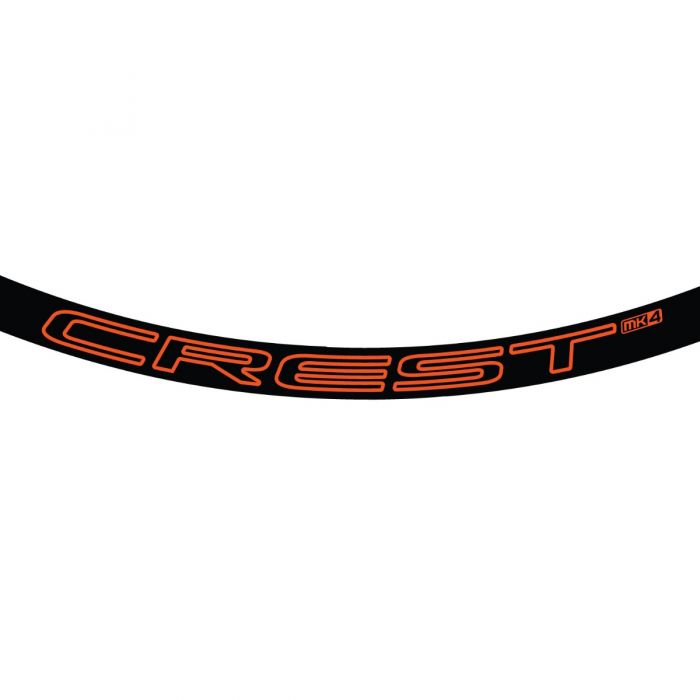 CALCOMANIAS ARO CREST MK4 29"  NARANJA (P/1 ARO)