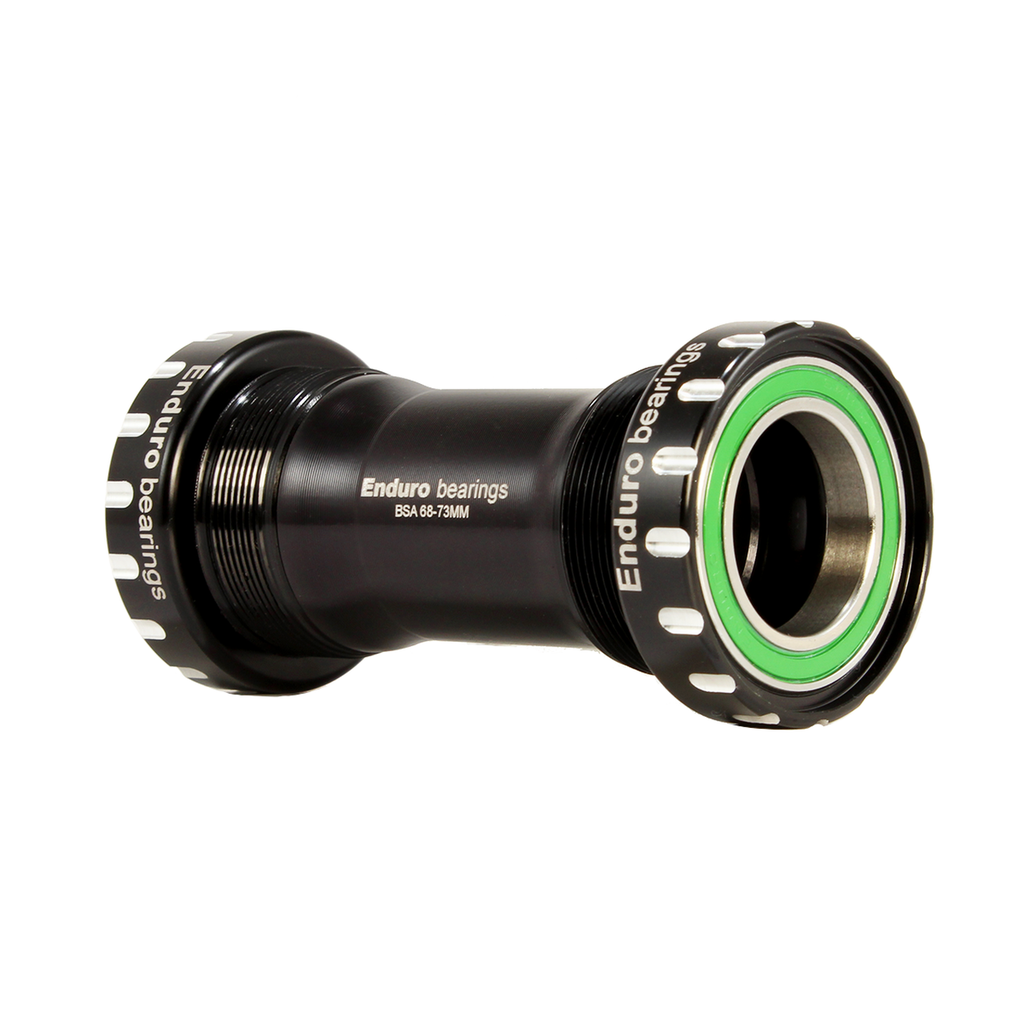BKC-0801 - BSA Thread-In, Ceramic-Hybrid, XD15, Angular Contact, Bearing Bottom Bracket for 68mm BSA Threaded Framesets for Shimano 24mm Cranksets