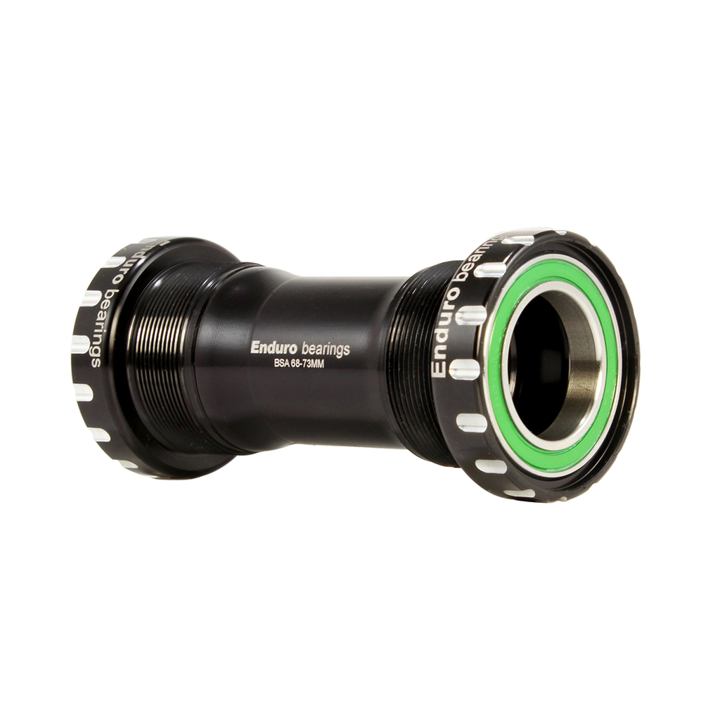 BKC-0802 - BSA Thread-In, Ceramic-Hybrid, XD15, Angular Contact, Bearing Bottom Bracket for 73mm BSA Threaded Framesets for Shimano 24mm Cranksets