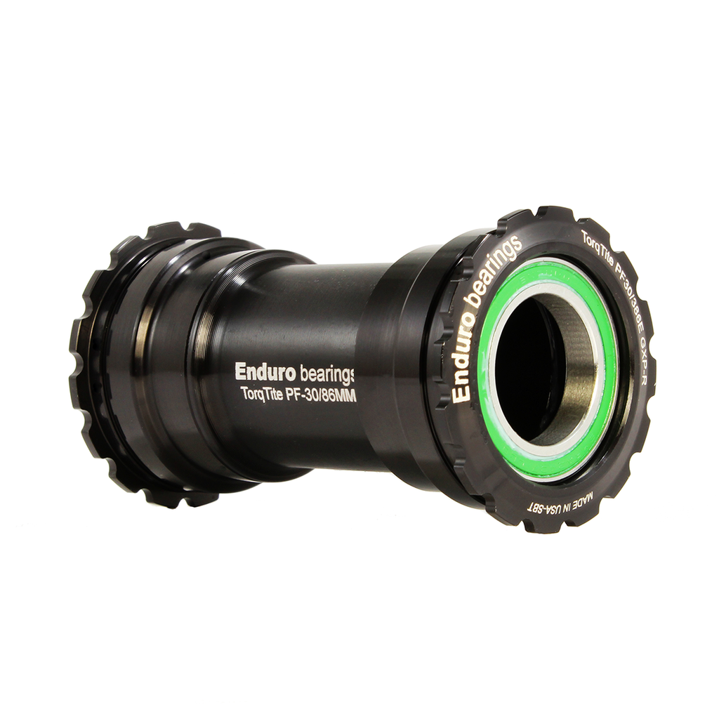 BKC-0841 - Torqtite, Ceramic-Hybrid, XD15, Angular Contact, Bearing Bottom Bracket for BB386 framesets and SRAM GXP Cranksets