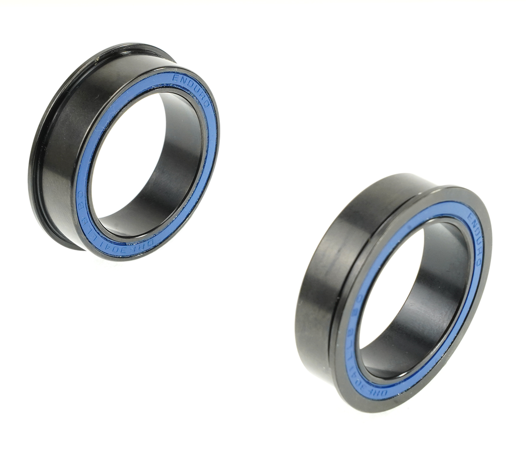 BK-7018 - Press-In, Flanged, Double-Row, Black-Oxide treated Bottom Bracket solution for BB86/92 framesets to BB30 style cranksets