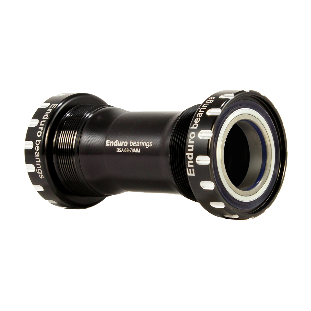 BKC-0560 - BSA Thread-In, Ceramic, XD15 Corsa, 45 degree Angular Contact, Bearing Bottom Bracket for 68mm BSA Threaded Framesets for Shimano 24mm Cranksets