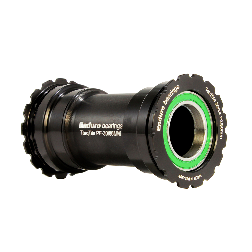 BKC-0896 - Torqtite, Ceramic-Hybrid, XD15, Angular Contact, Bearing Bottom Bracket for BB386 framesets and Shimano 24mm cranksets
