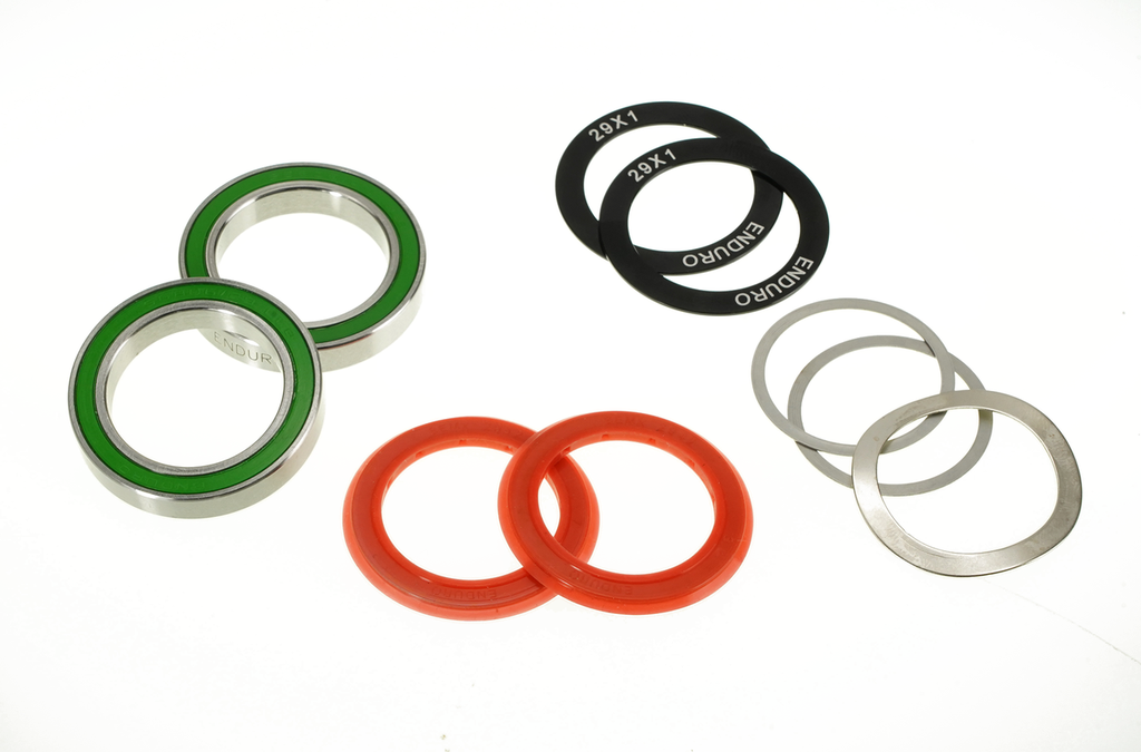 BKC-54118 - XD15 Ceramic-Hybrid, ABEC-5 Bottom Bracket Bearing Kit for SRAM DUB cranksets with BB30 framesets