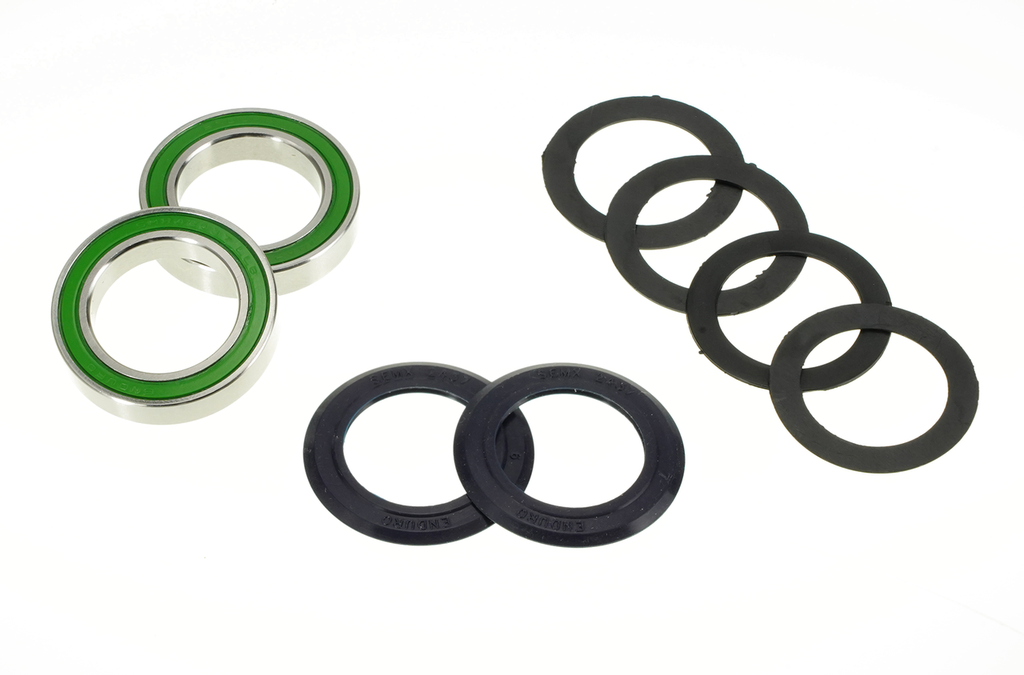 BKS-54102 - stainless steel, Angular Contact, Bottom Bracket Bearing Kit for Shimano 24mm x 37mm External Cup BBs