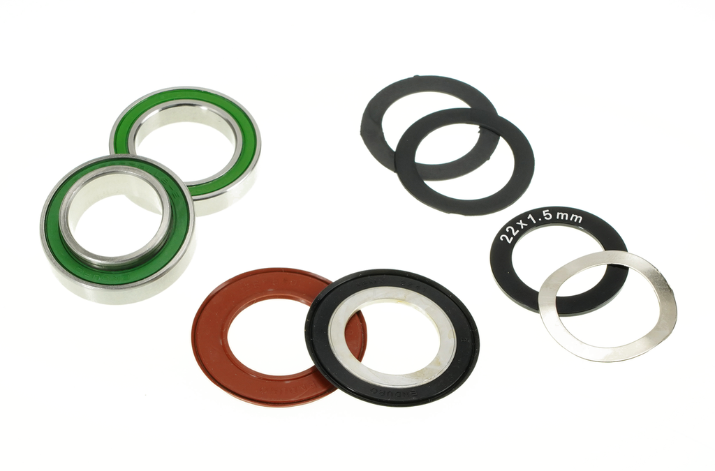 BKS-5426 - stainless steel, Angular Contact, Bottom Bracket Bearing Kit for SRAM GXP Cranksets and Trek BB90/95 framesets