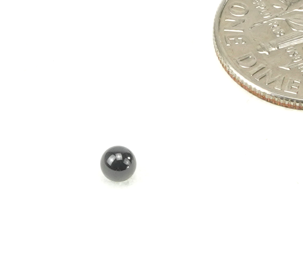 BKC-0023 - 1/8 (0.125) Grade 5 Si3N4 Ceramic Balls (50 pieces)