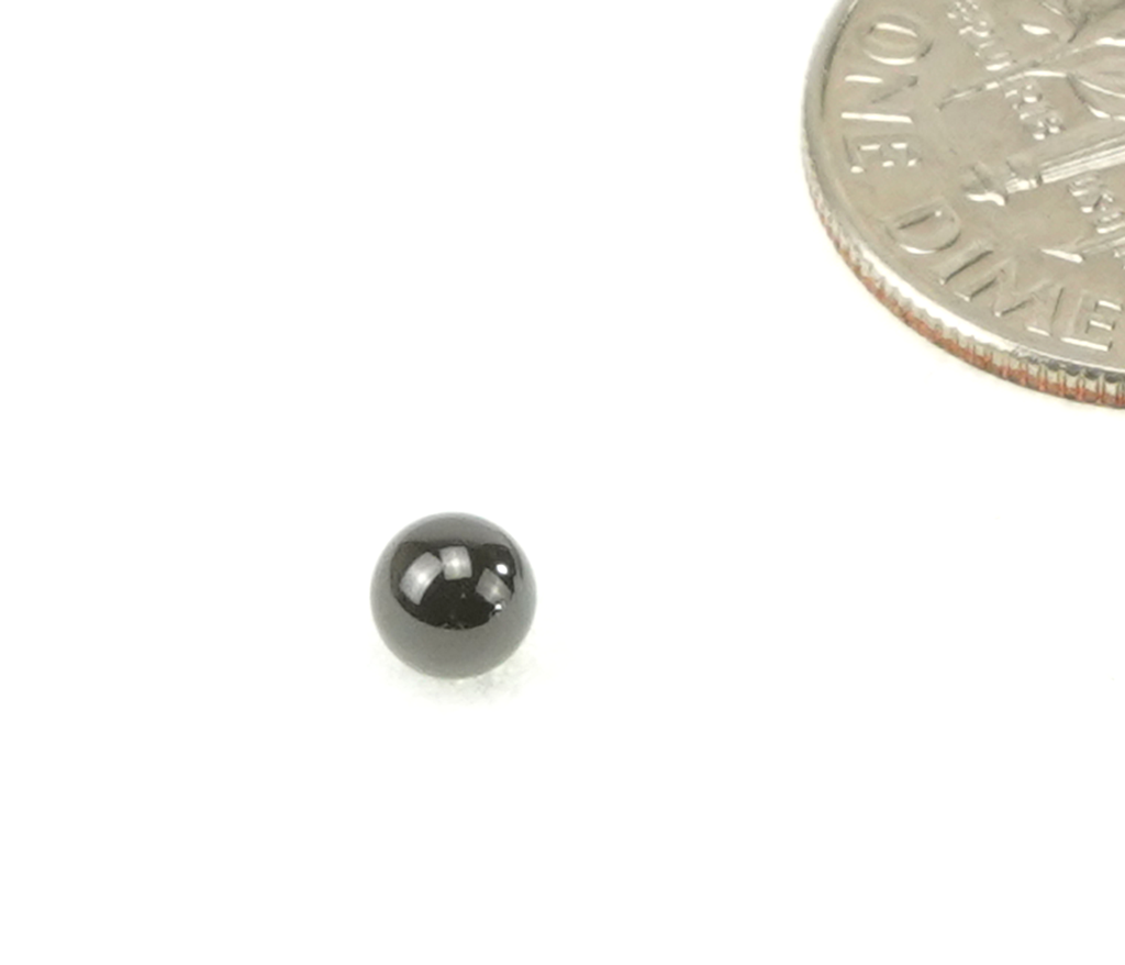 BKC-0029 - 5/32 (0.15625) Grade 5 Si3N4 Ceramic Balls (50 pieces)