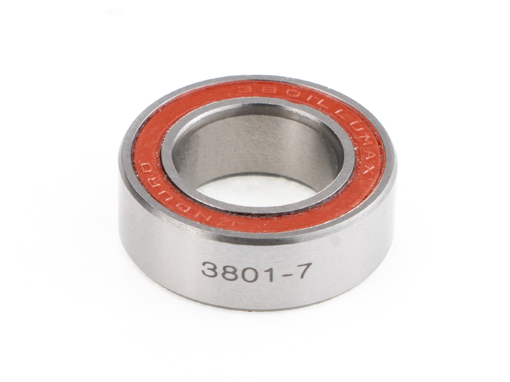 3800 LLU MAX-7 - MAX-Design, Double Row, ABEC-3, radial suspension bearing -10mm x 19mm x 7mm