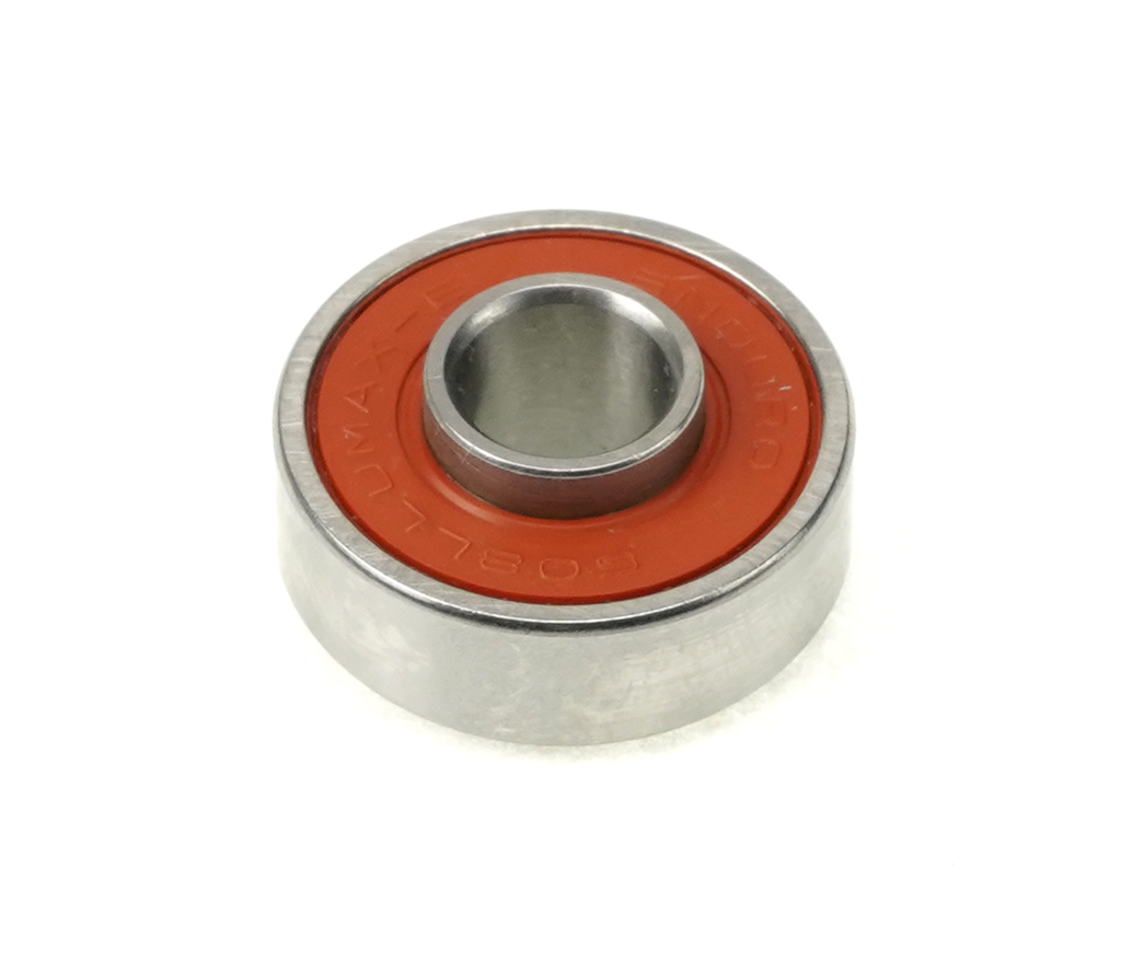 608 LLU MAX-EE - MAX-Design, Extended Inner Race, ABEC-3, radial suspension bearing (CN Clearance) - 8mm x 22mm x 7/10mm (1mm/2mm)