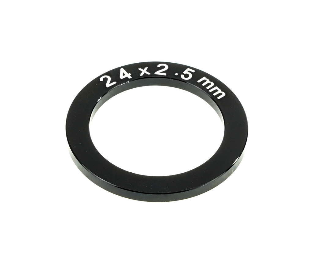 WA 24x33x2.5 - 24mm ID BB spindle Spacer - 2.5mm (6061 Aluminum)