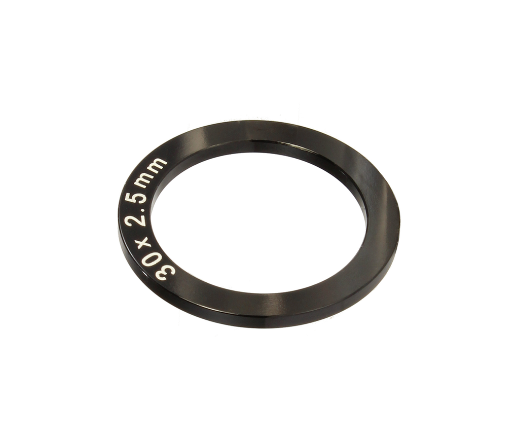 WA 30x40x2.5 - 30mm ID BB spindle Spacer - 2.5mm (6061 Aluminum)