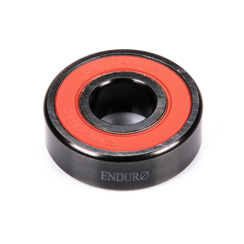 CO 608 VV - Enduro Zero, Black-Oxide, Ceramic Hybrid, ABEC-5, Radial Bearing (C3 Clearance) - 8mm x 22mm x 7mm