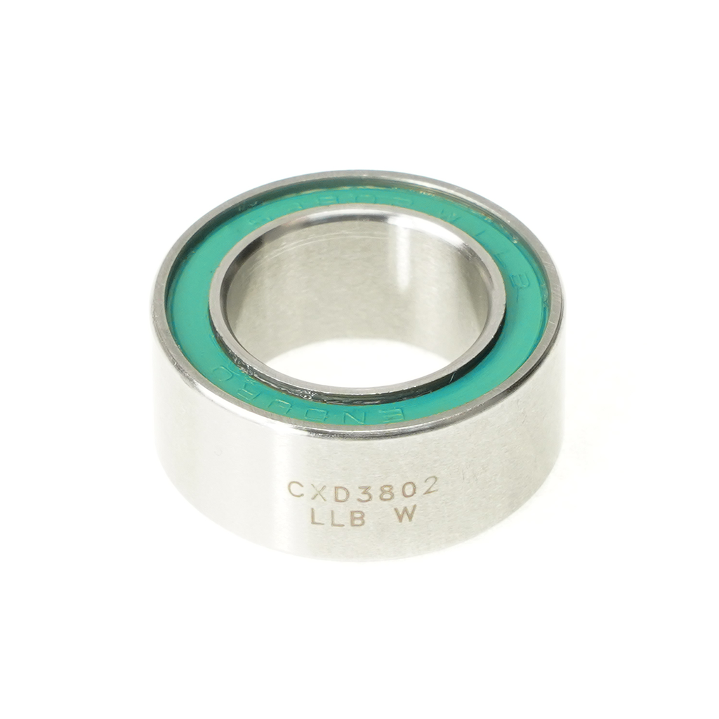 CXD 3802 LLB W - XD15 Ceramic-Hybrid, ABEC-5, Double-Row, Radial Bearing (CN Clearance) - 15mm x 24mm x 10mm