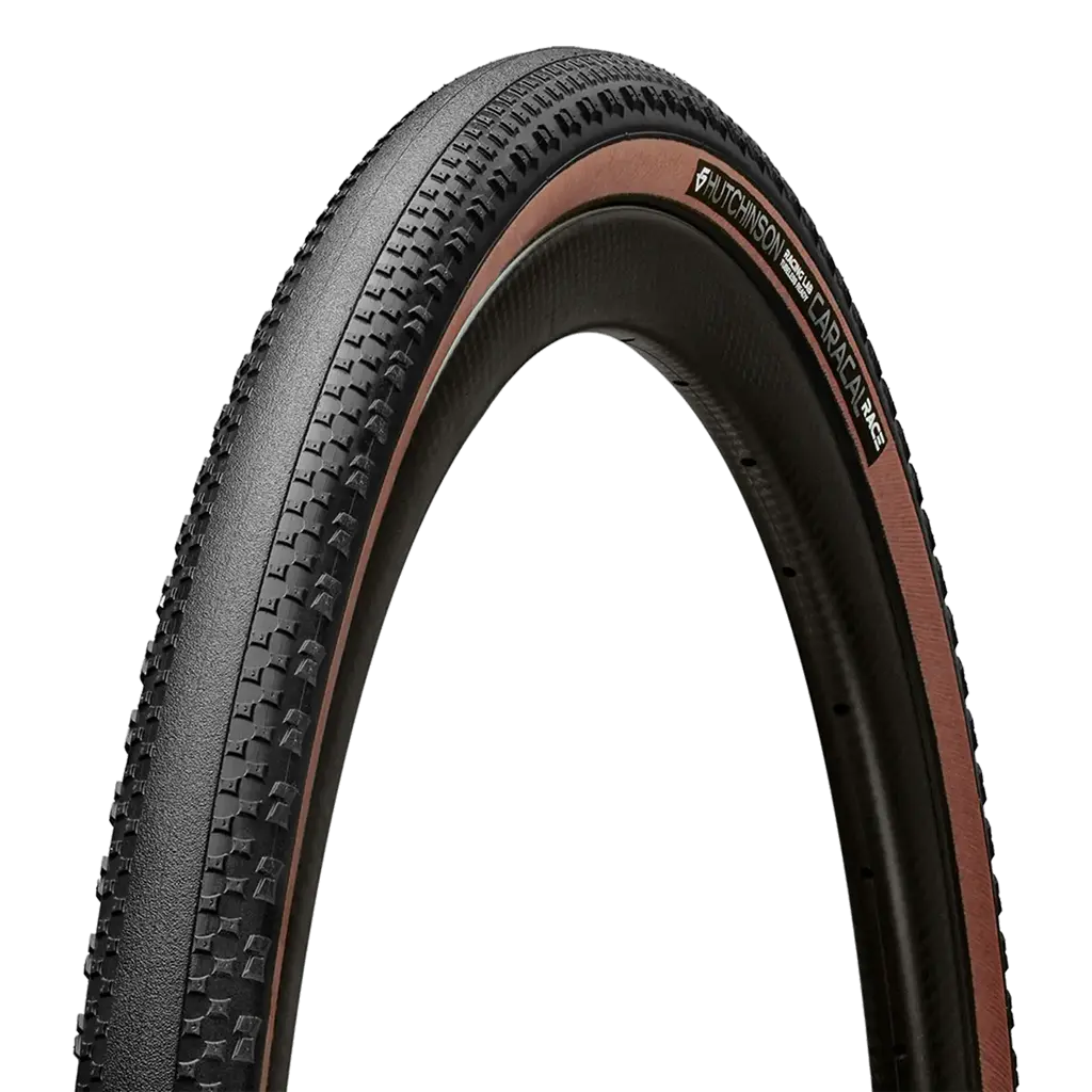 LLANTA HUTCHINSON CARACAL RACE 700X40 TUBELESS READY CAFE