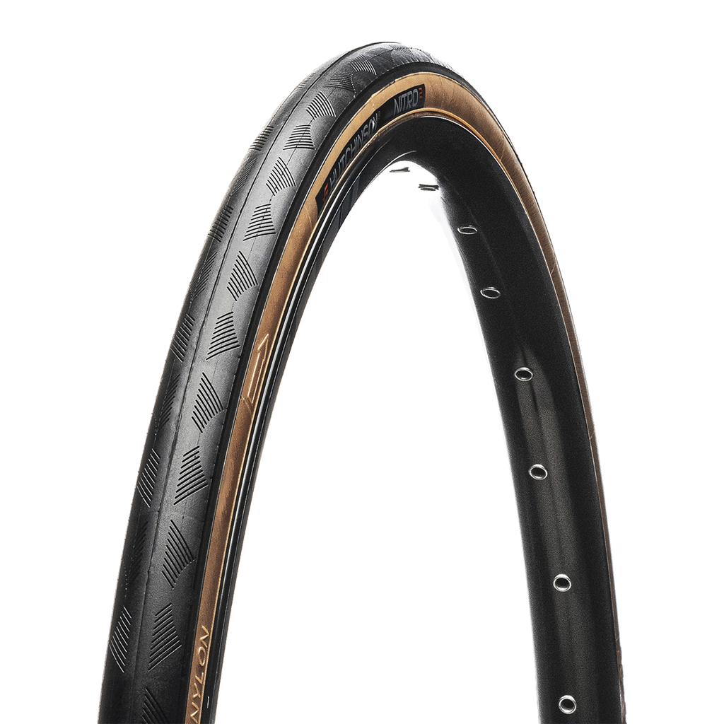 LLANTA HUTCHINSON NITRO 2 700X28 CARA CAFE (para cámara) 33TPI