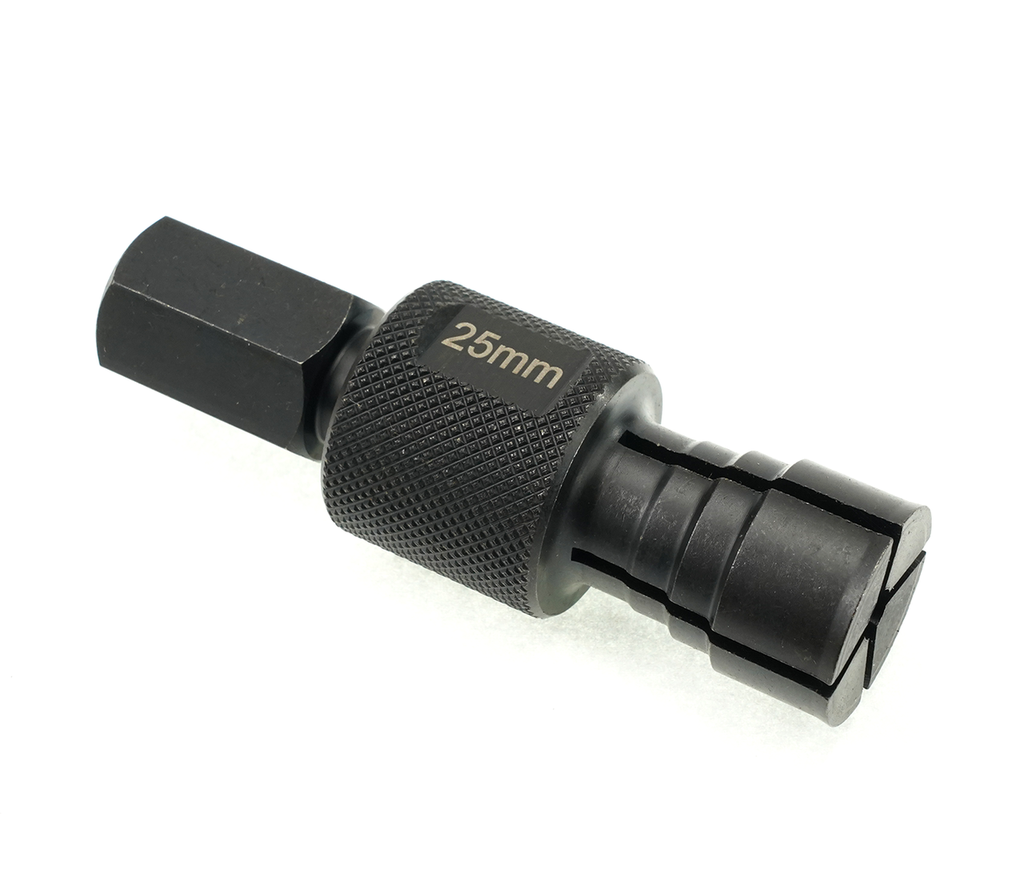 Puller 25-27mm - Black Oxide, Expanding Collet, Bearing Puller for bearings with 25-27mm IDs
