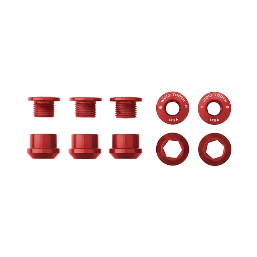 WOLFTOOTH JGO 5 TORNILLOS TUERCAS PARA PLATO