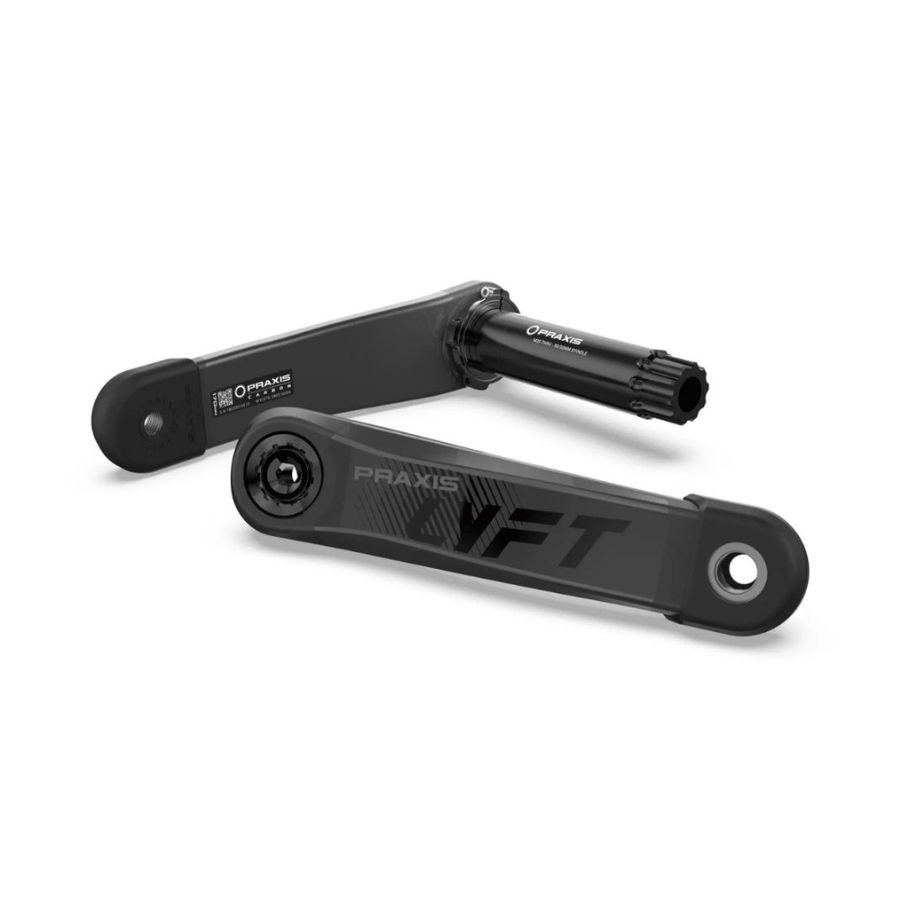 PAR DE BIELAS PRAXIS | G2-LYFT M30-THRU DM | XC/TRAIL | CARBON