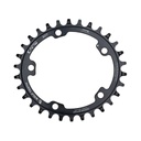 CAMO Aluminum Elliptical Chainring Drop-Stop ST / 32T