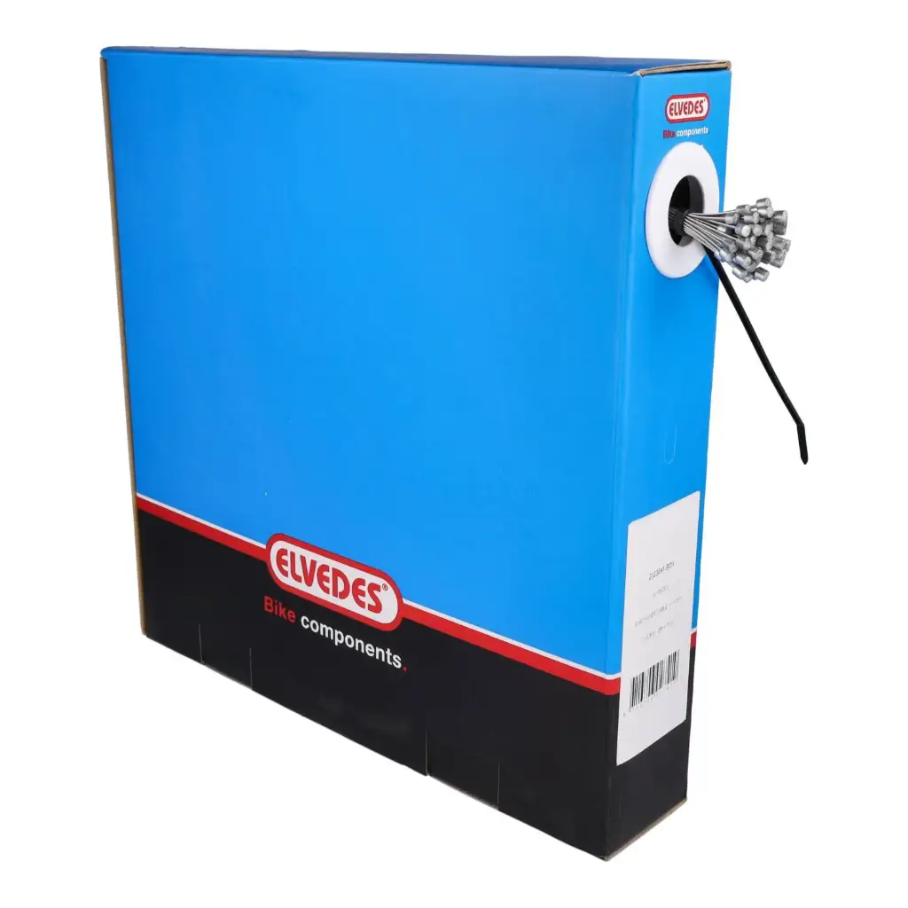 50 CABLES INTERNOS DE CAMBIO 2,5 metros ACERO INOXIDABLE ø0,9 mm CON CABEZAL N ø4×4